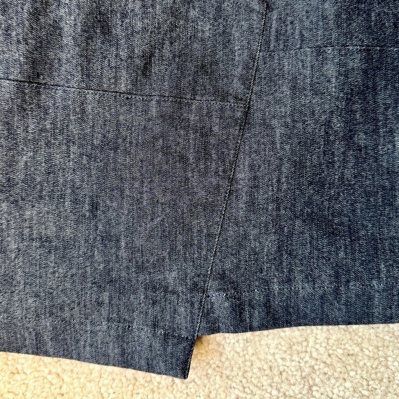 Beanpole Golf Asymmetric Skort Denim Pockets South Korea Brand Small Rare! - Picture 3 of 10